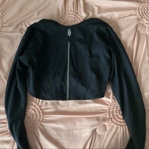 Free People Free Style Shrug in Black